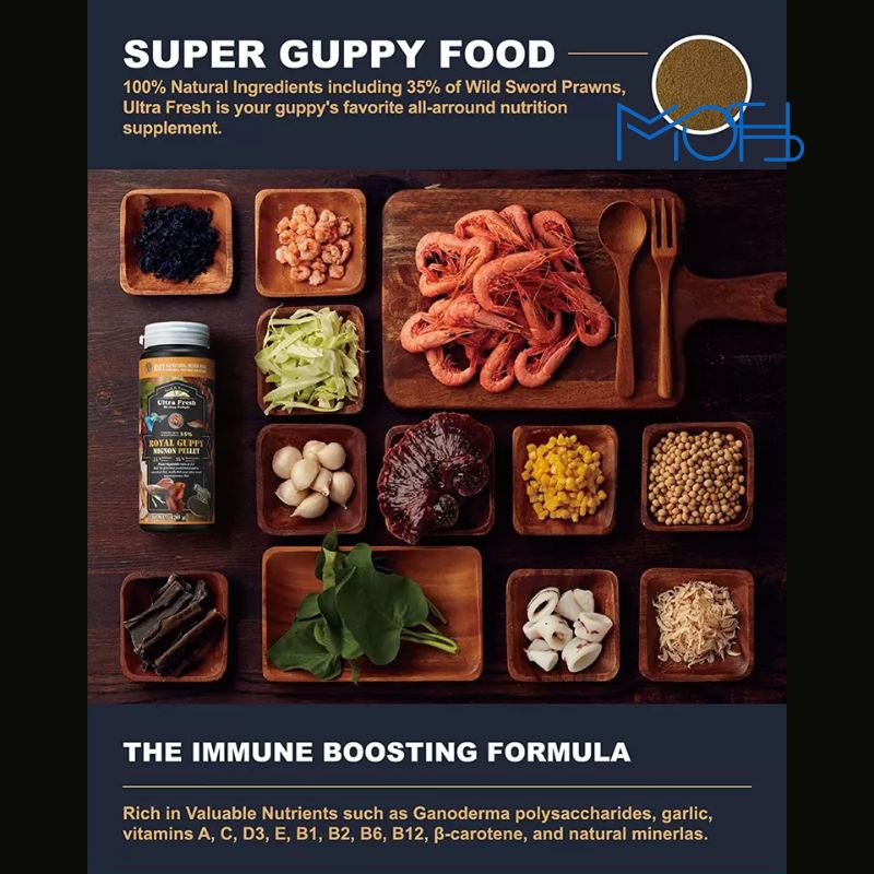 Ultra Fresh Pellet Mignon para Guppys - Imagen 2